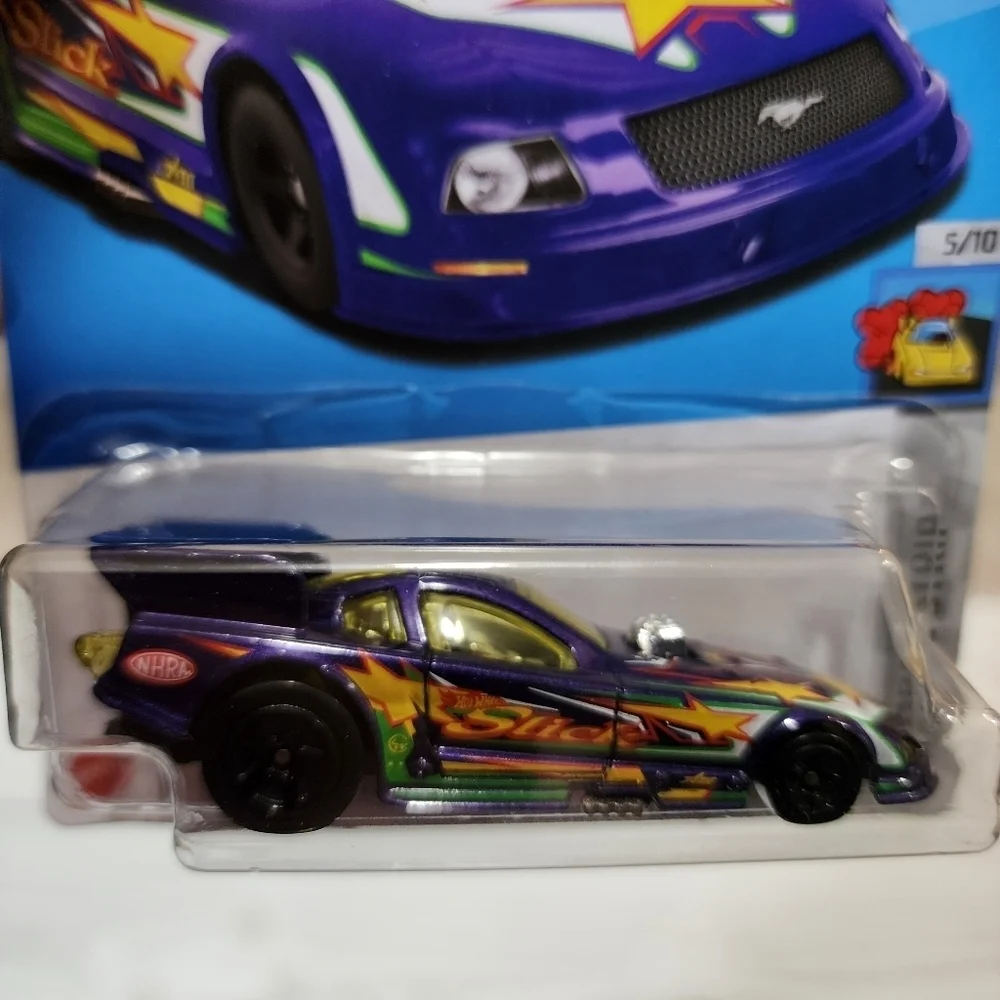 Hot Wheels Mustang NHRA funny car HW drag strip NWT #5/10